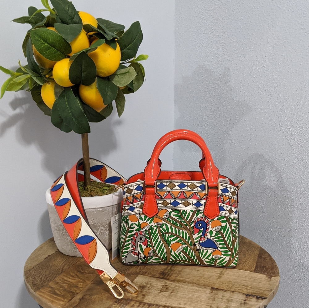 🦜SOLD🦜NWT Tory Burch "Something Wild" mini purse - Picture 3 of 11